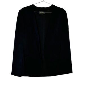 Kobi Halperin Black Women's XL Viscose Blend Jacket Vest Blazer